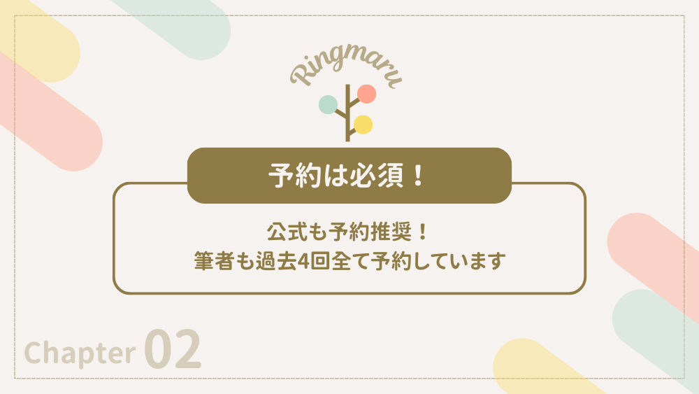 予約は必須