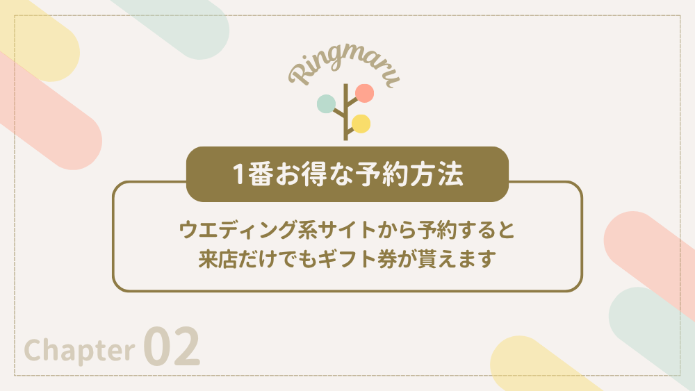 1番お得な予約方法